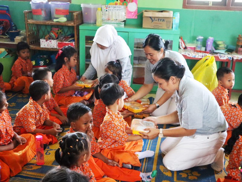 kampanye kesadaran gizi di sekolah