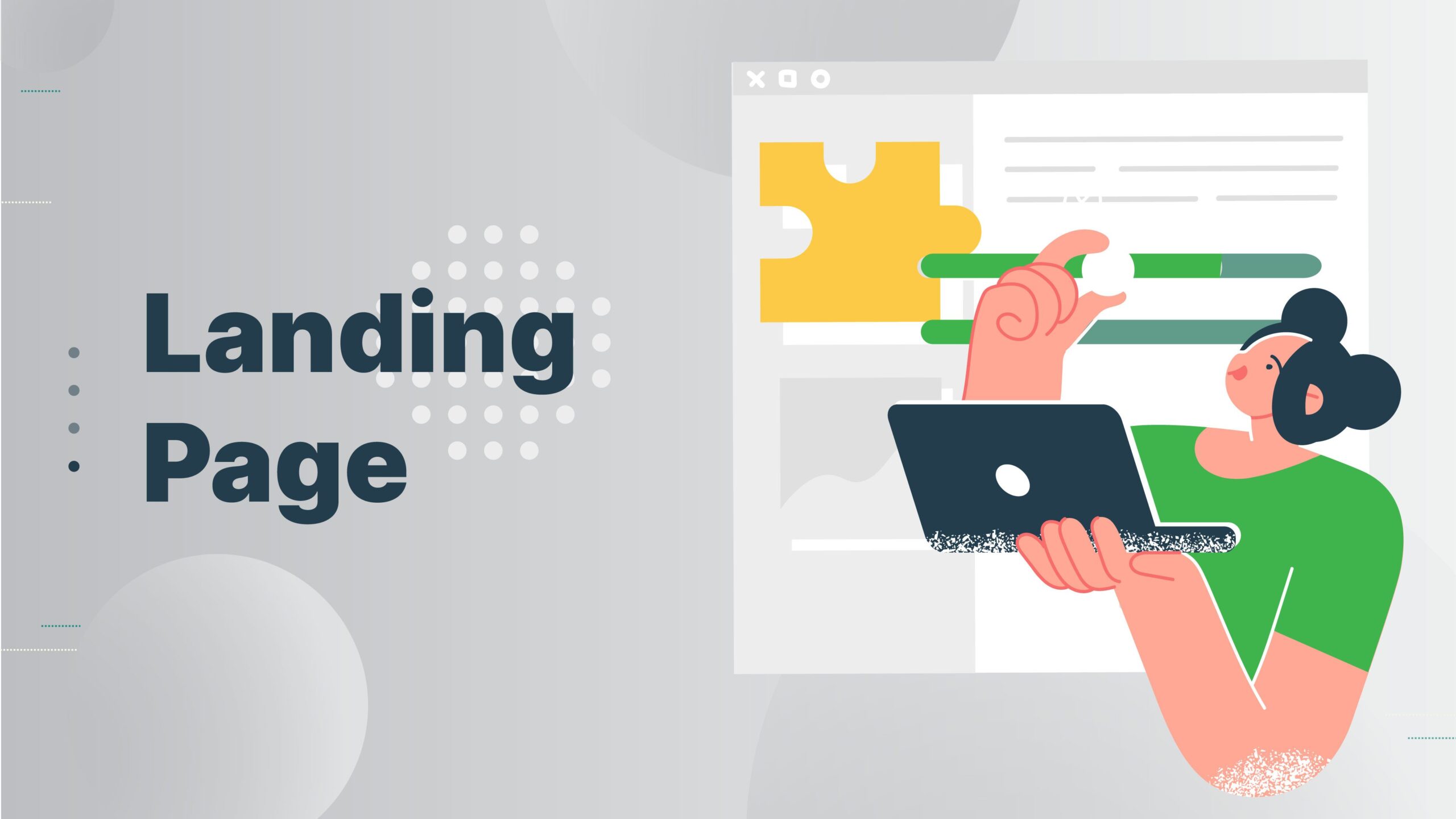 landing page estetis berkualitas