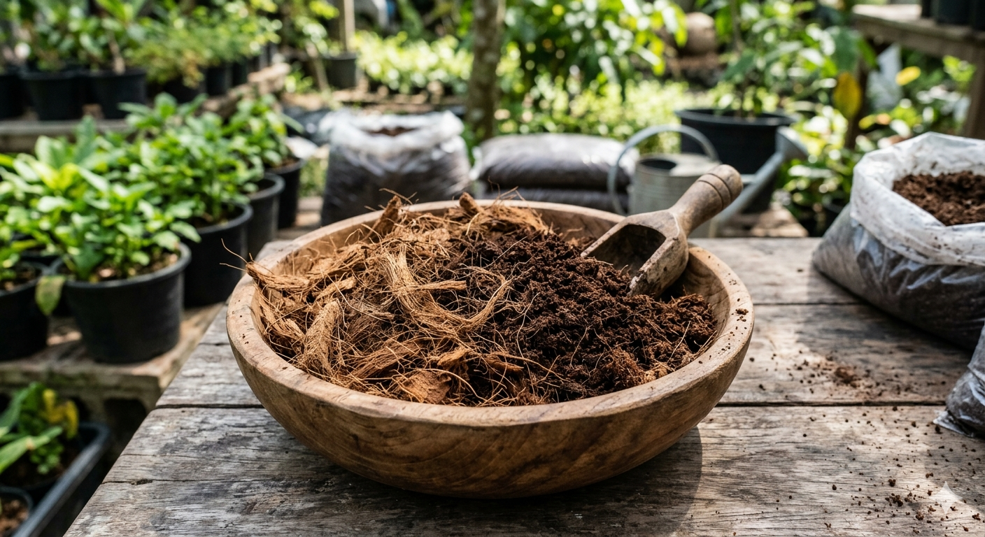 Cara Membuat Cocofiber dan Cocopeat