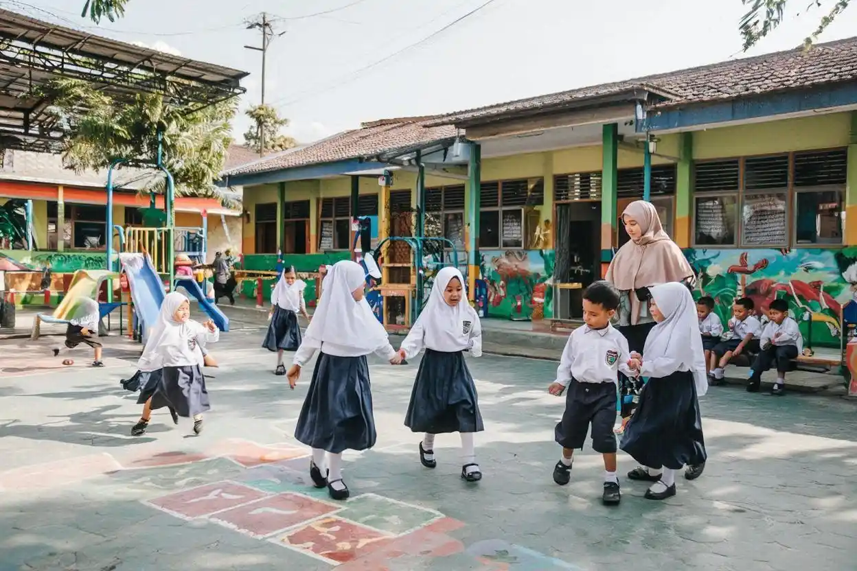 TK Jogja untuk anak aktif dengan suasana belajar ceria dan lingkungan islami yang menyenangkan
