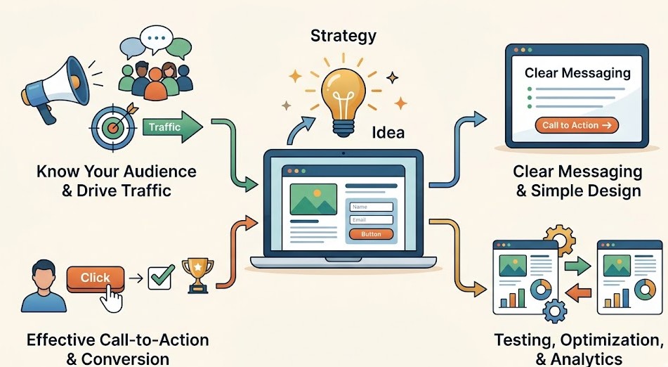 tips strategi digital landing