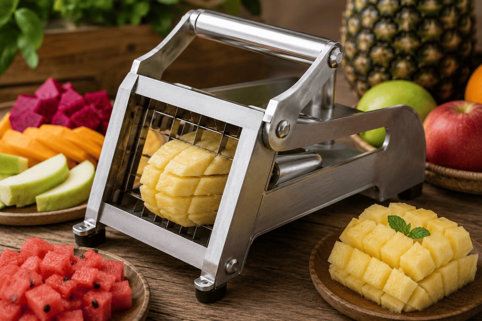 alat pemotong buah stainless steel