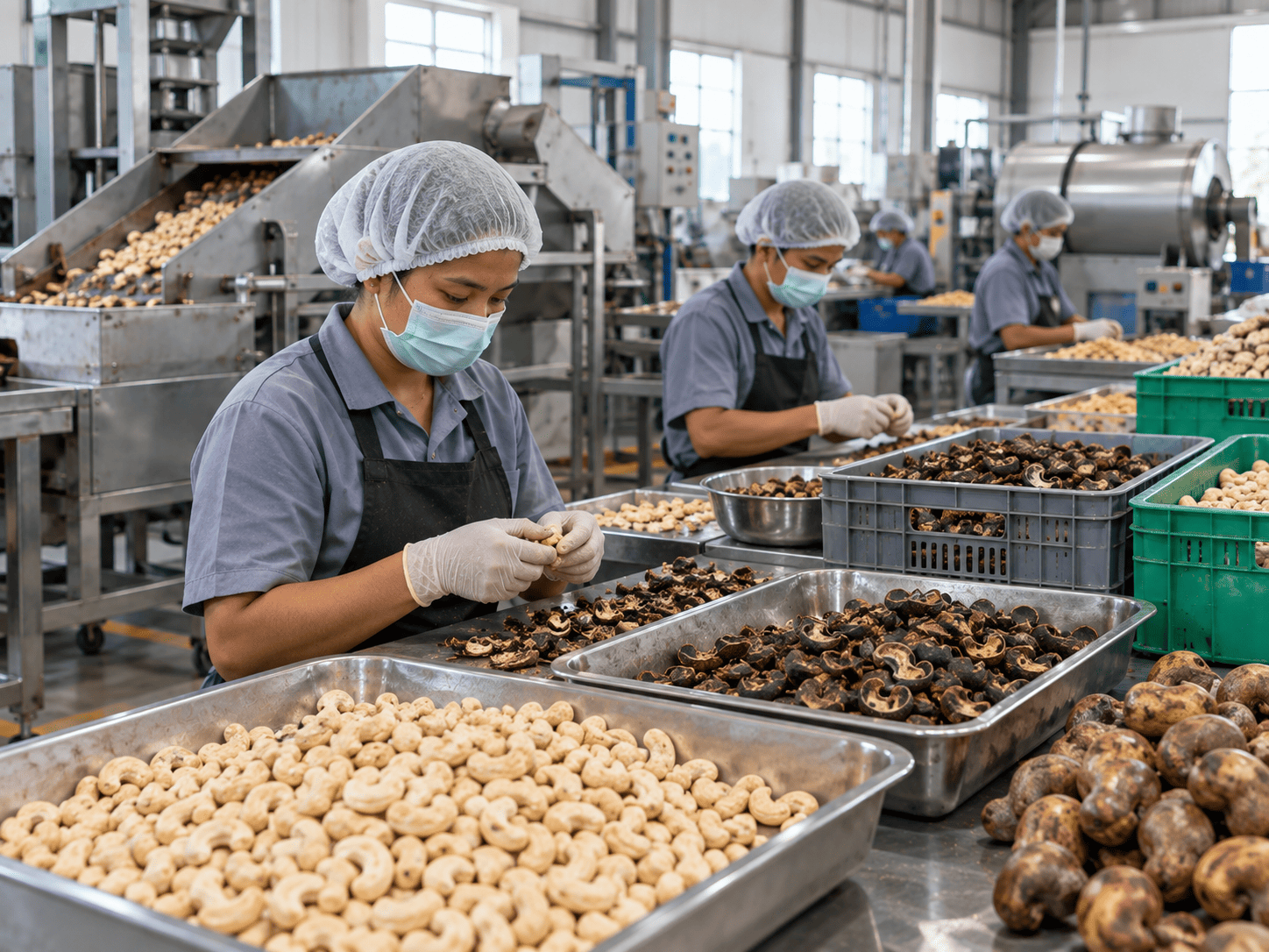 kacang mete setelah panen diapakan